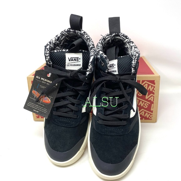 💖MEGA SALE💖VANS UltraRange MTE Woven Black Sneaker Boots Women's 5 VN0A4BU5TYI - Picture 8 of 10